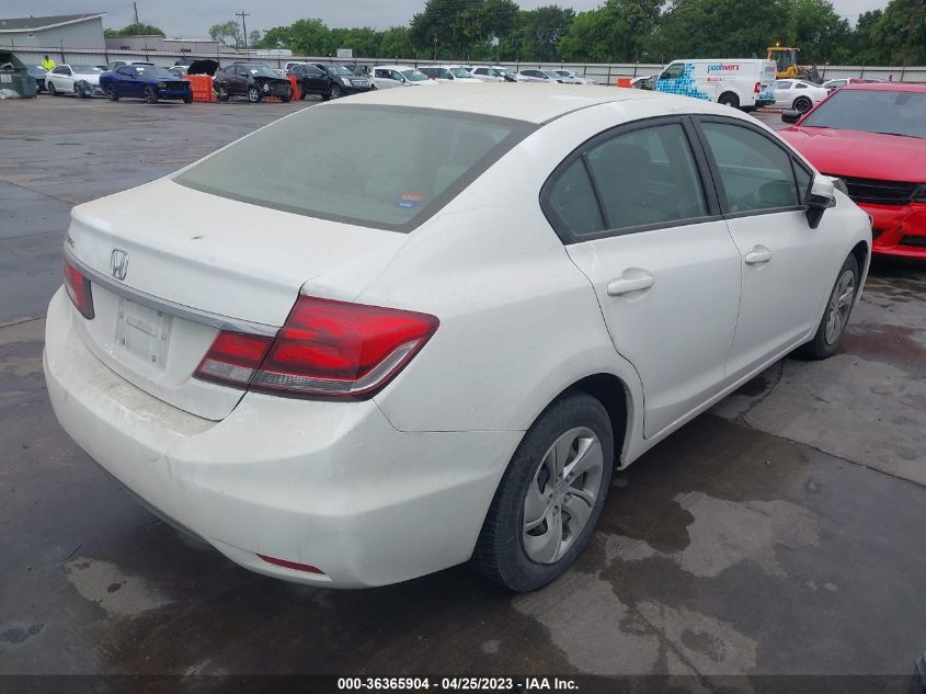 2015 HONDA CIVIC SEDAN LX - 19XFB2F58FE049076