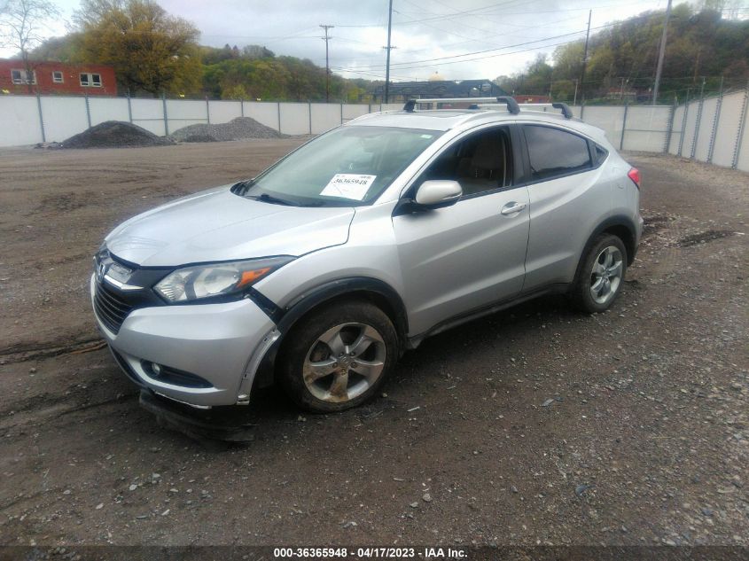 2016 HONDA HR-V EX-L W/NAVI - 3CZRU6H72GM747116