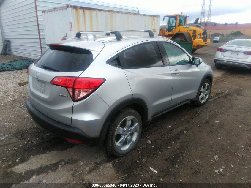 2016 HONDA HR-V EX-L W/NAVI - 3CZRU6H72GM747116