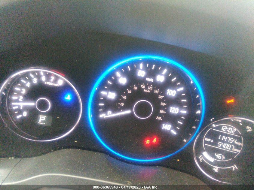 2016 HONDA HR-V EX-L W/NAVI - 3CZRU6H72GM747116