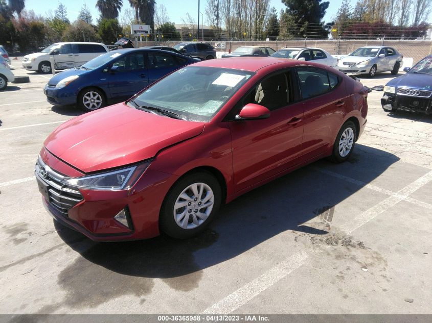 2019 HYUNDAI ELANTRA SE - 5NPD74LF7KH423572