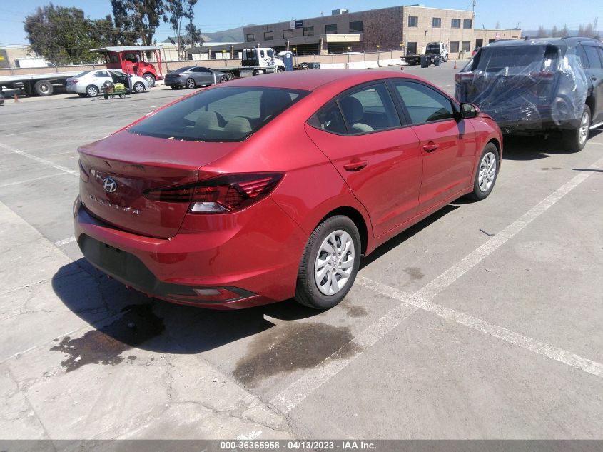 2019 HYUNDAI ELANTRA SE - 5NPD74LF7KH423572