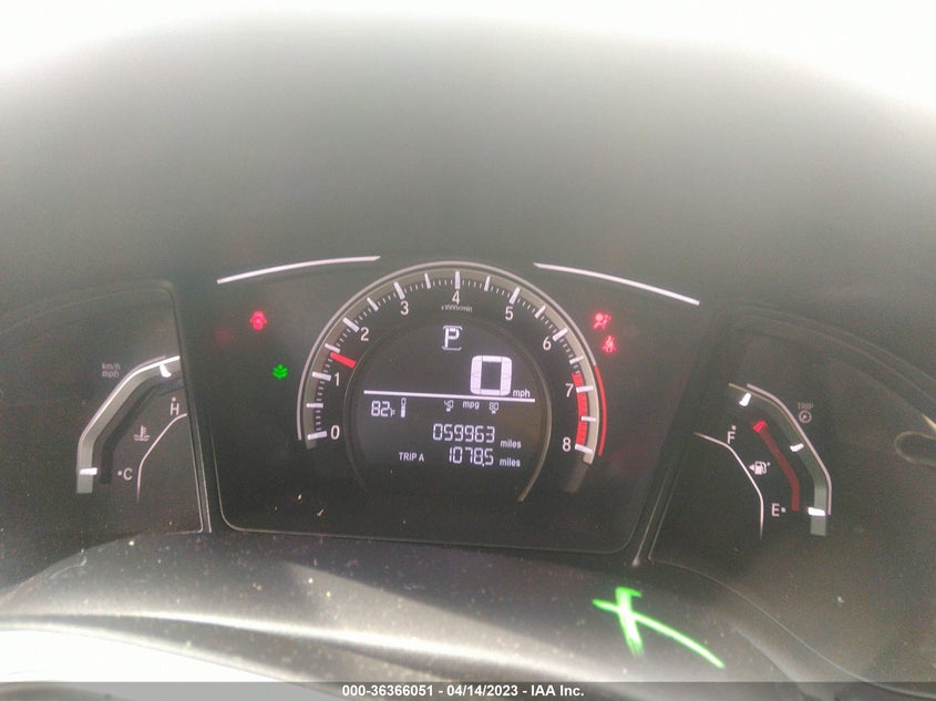 VIN 19XFC2F51JE033985 2018 HONDA CIVIC SEDAN LX