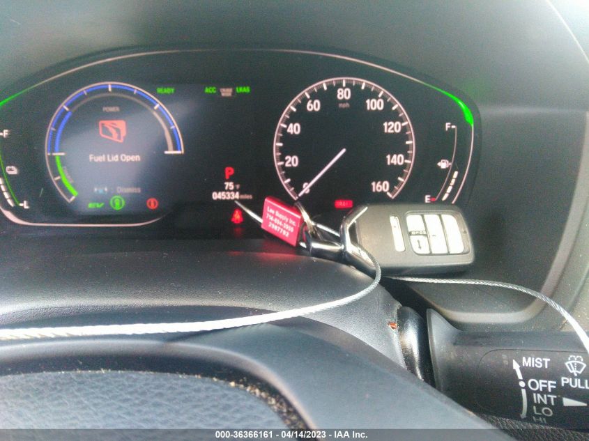 2019 HONDA INSIGHT EX 19XZE4F59KE019112