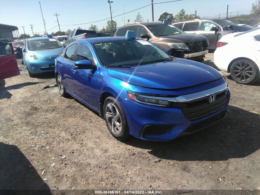 2019 HONDA INSIGHT EX - 19XZE4F59KE019112