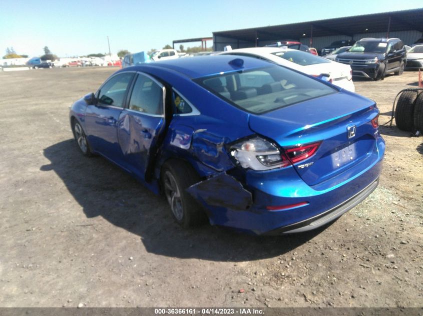 2019 HONDA INSIGHT EX 19XZE4F59KE019112
