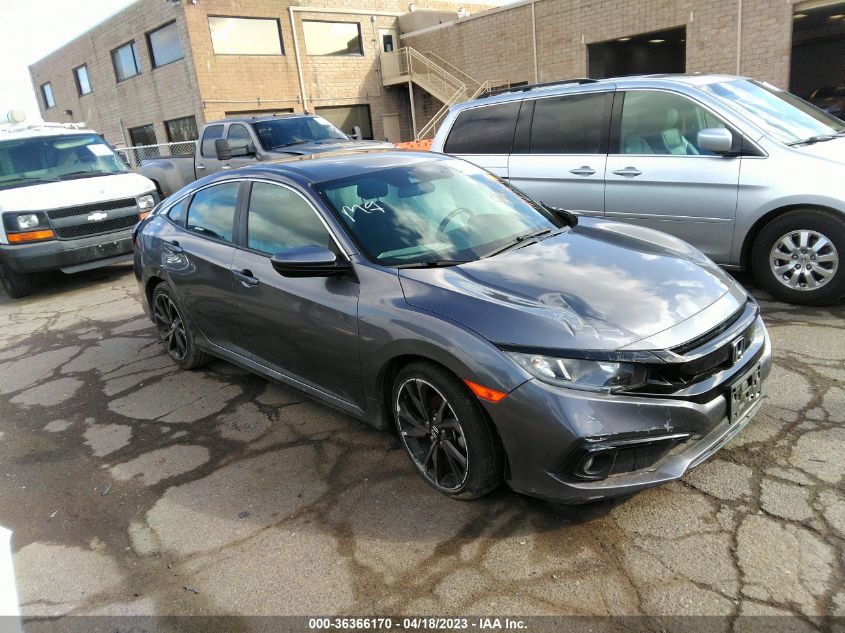 2019 HONDA CIVIC SEDAN SPORT - 2HGFC2F89KH604043