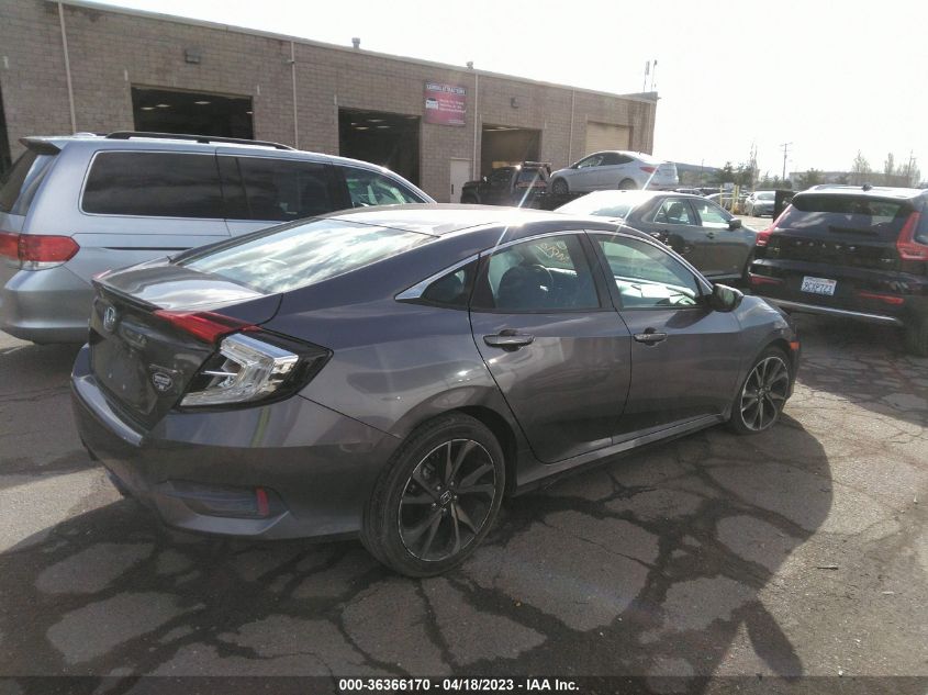 2019 HONDA CIVIC SEDAN SPORT - 2HGFC2F89KH604043