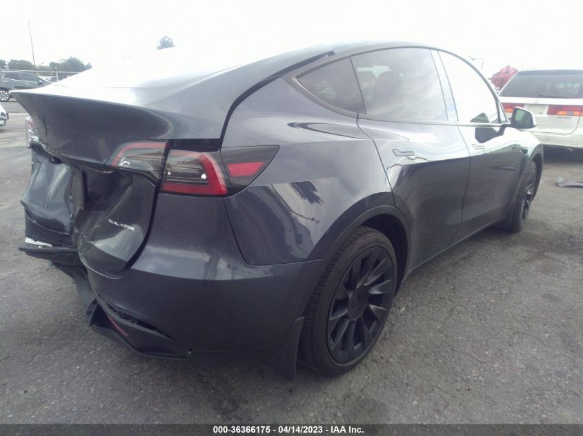 2021 TESLA MODEL Y LONG RANGE - 5YJYGDEE2MF282322