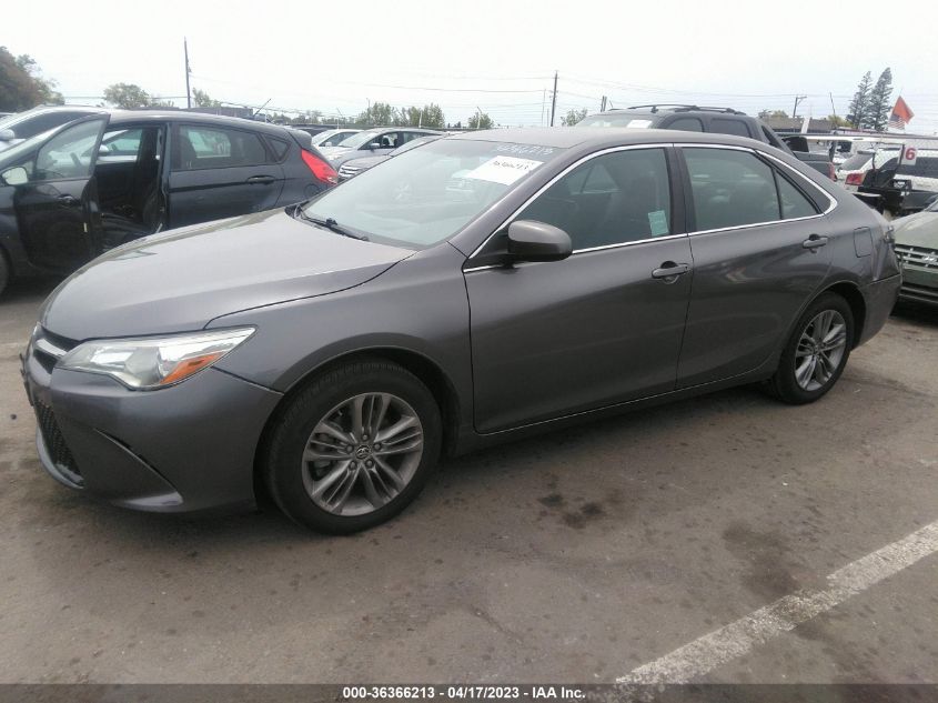 2016 TOYOTA CAMRY XLE/SE/LE/XSE - 4T1BF1FK9GU524798