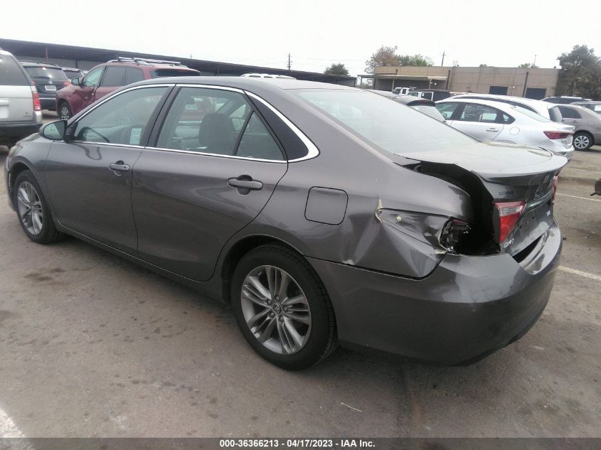 2016 TOYOTA CAMRY XLE/SE/LE/XSE - 4T1BF1FK9GU524798