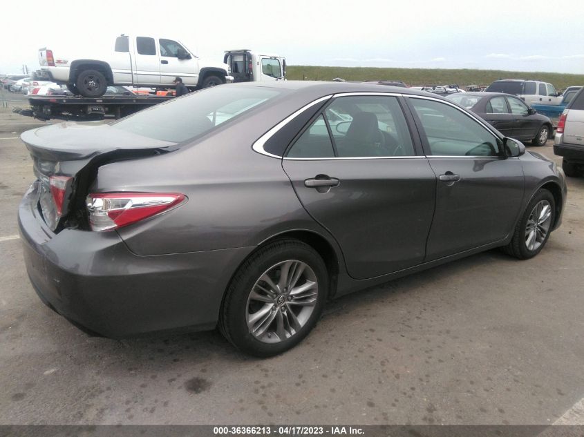 2016 TOYOTA CAMRY XLE/SE/LE/XSE - 4T1BF1FK9GU524798