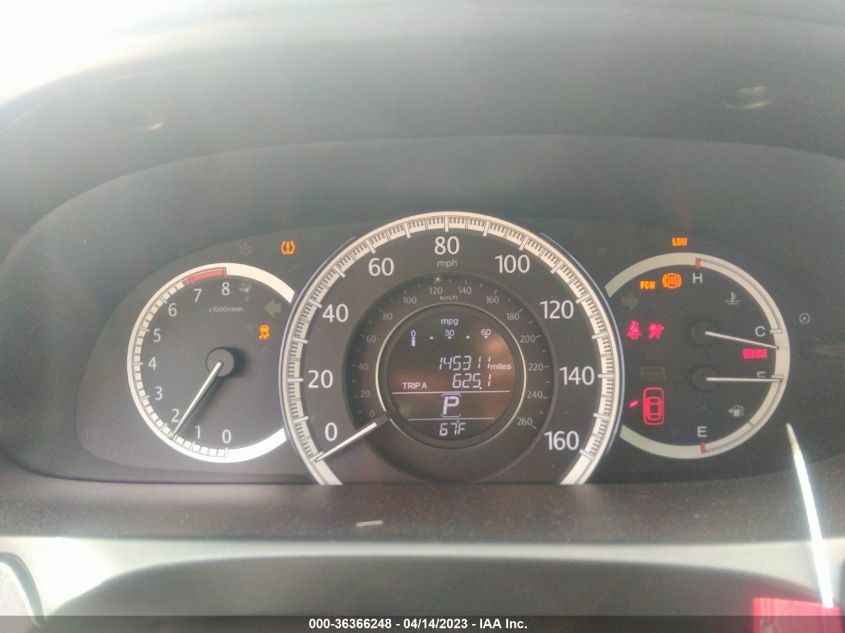 2015 HONDA ACCORD SEDAN EX-L - 1HGCR2F81FA057386