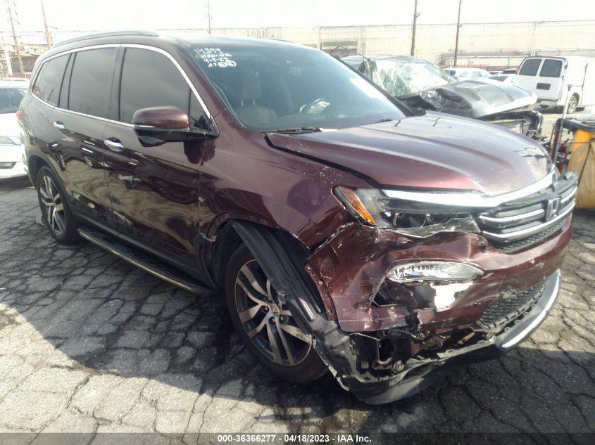 2016 HONDA PILOT TOURING - 5FNYF5H98GB042123