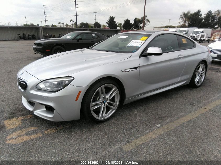 2014 BMW 6 SERIES 640I - WBALW3C5XEC892863