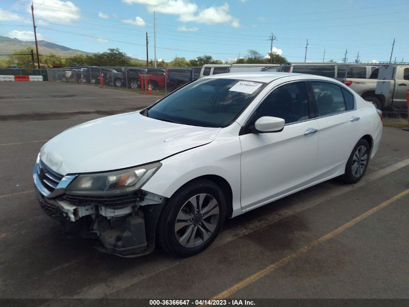 2015 HONDA ACCORD SEDAN LX - 1HGCR2F32FA204612