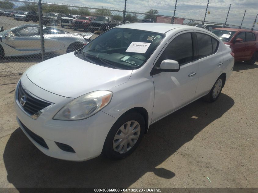 2014 NISSAN VERSA SV - 3N1CN7AP4EK458002