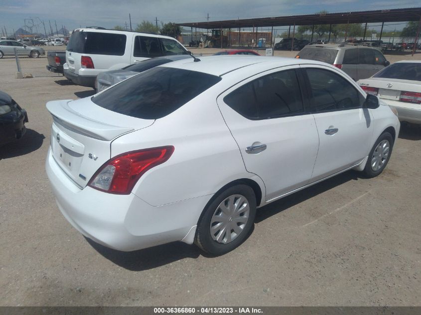 2014 NISSAN VERSA SV - 3N1CN7AP4EK458002