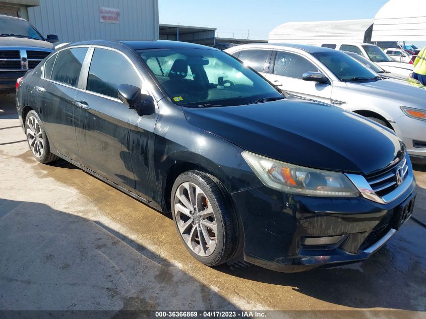 2014 HONDA ACCORD SEDAN SPORT - 1HGCR2F54EA168065