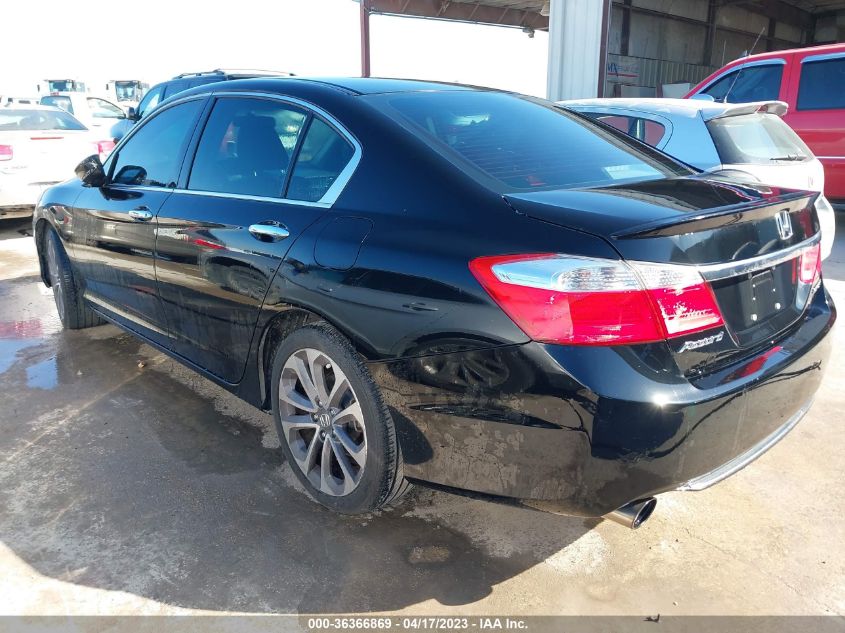 2014 HONDA ACCORD SEDAN SPORT - 1HGCR2F54EA168065