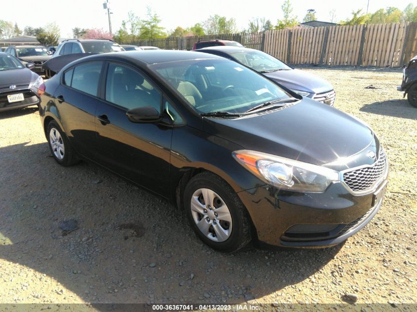 2016 KIA FORTE LX - KNAFK4A6XG5540402