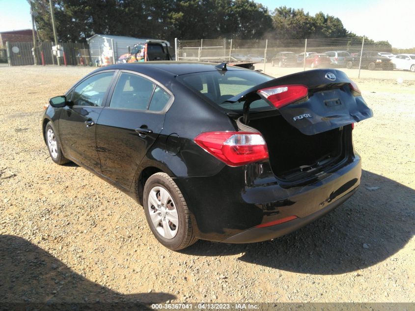 2016 KIA FORTE LX - KNAFK4A6XG5540402