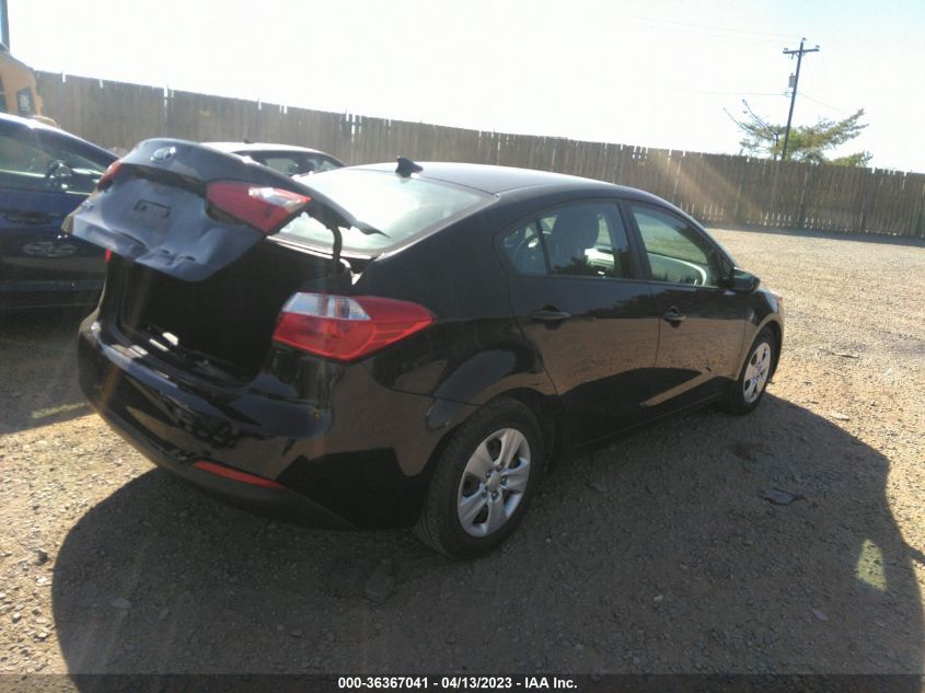 2016 KIA FORTE LX - KNAFK4A6XG5540402