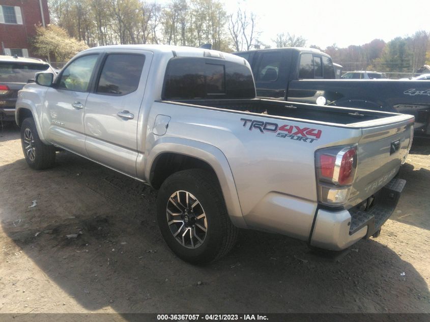 2022 TOYOTA TACOMA 4WD SR/SR5/TRD SPORT - 3TMCZ5AN0NM457096