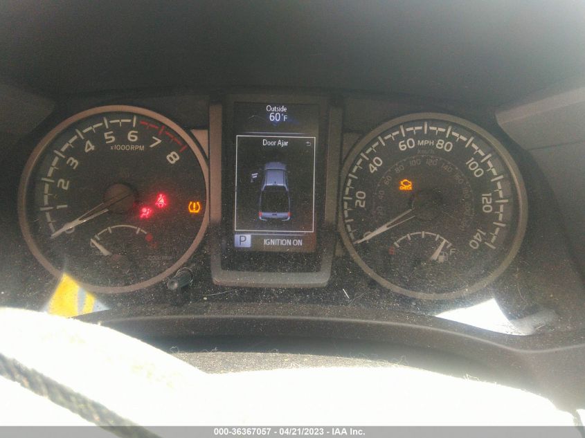2022 TOYOTA TACOMA 4WD SR/SR5/TRD SPORT - 3TMCZ5AN0NM457096