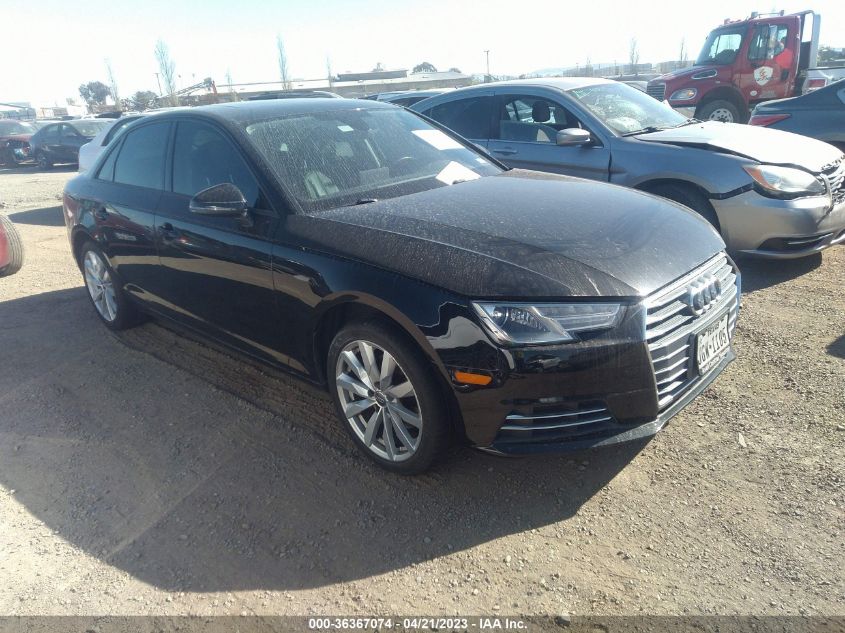 2017 AUDI A4 ULTRA PREMIUM - WAUGMAF4XHN049172