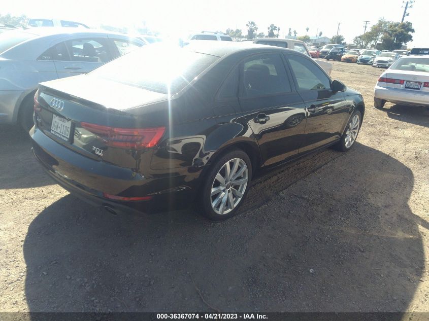 2017 AUDI A4 ULTRA PREMIUM - WAUGMAF4XHN049172