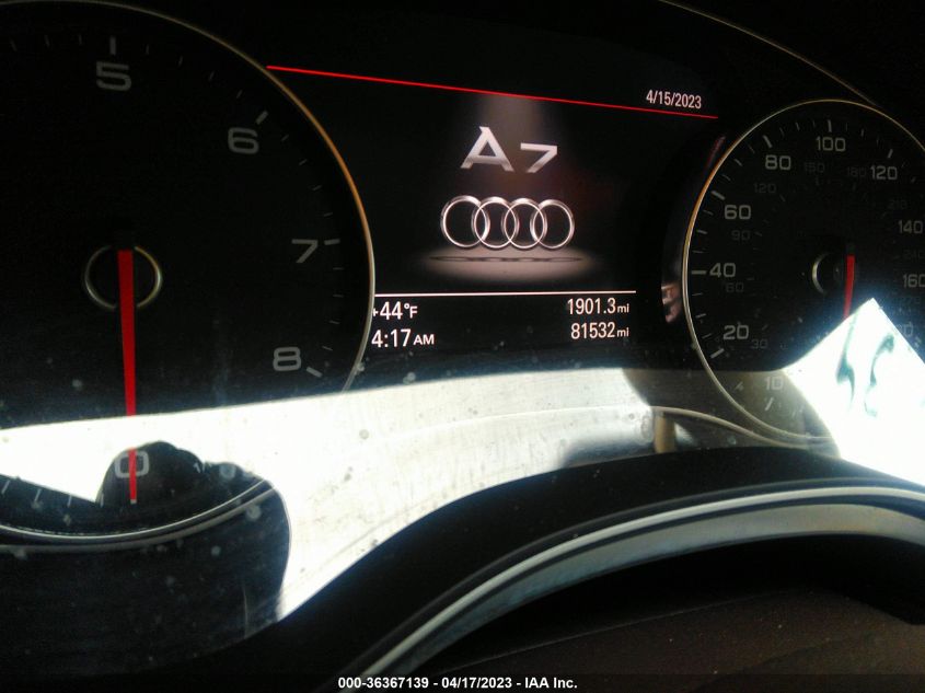 2013 AUDI A7 3.0 PREMIUM PLUS - WAUYGAFC5DN121070