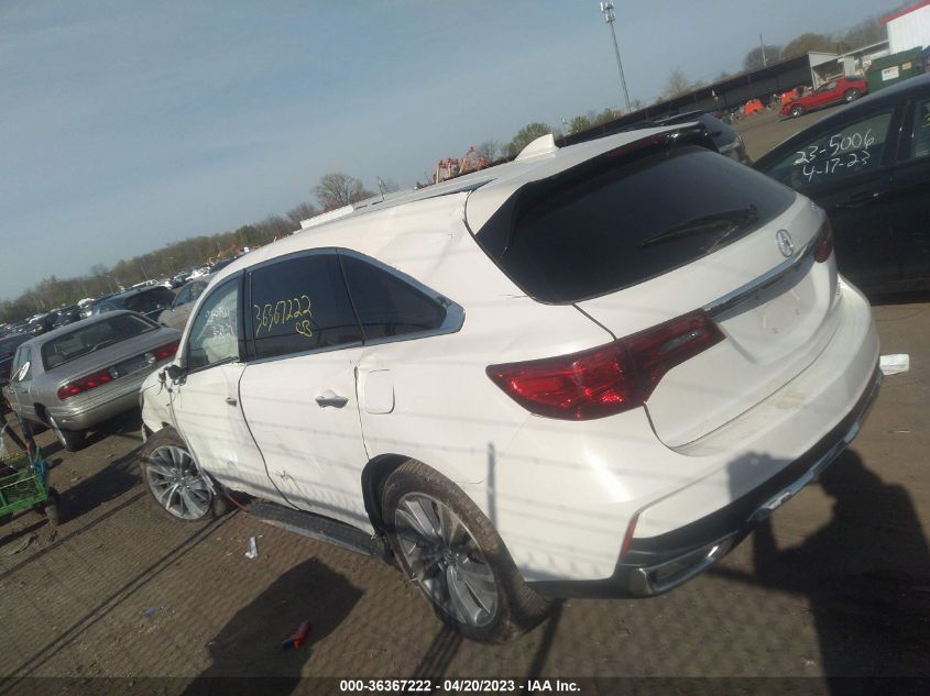 2018 ACURA MDX W/TECHNOLOGY PKG - 5J8YD4H56JL016638