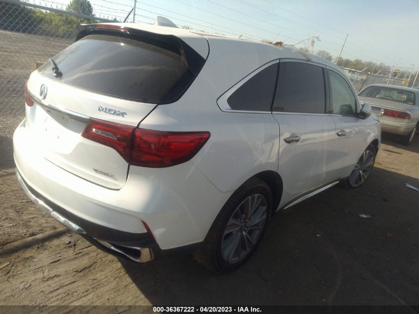2018 ACURA MDX W/TECHNOLOGY PKG - 5J8YD4H56JL016638