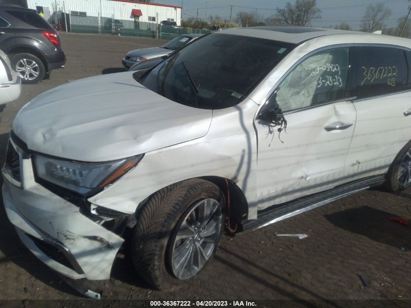 2018 ACURA MDX W/TECHNOLOGY PKG - 5J8YD4H56JL016638