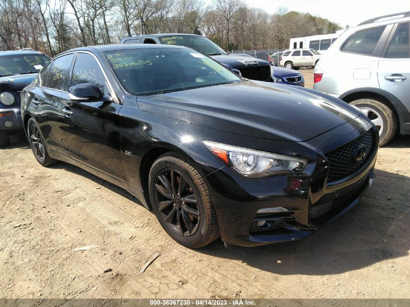 2016 INFINITI Q50 3.0T PREMIUM - JN1EV7AR3GM341914