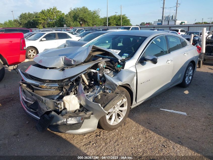 2019 CHEVROLET MALIBU LT - 1G1ZD5ST1KF105347