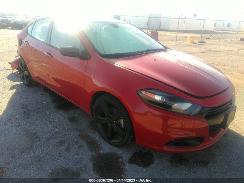2016 DODGE DART SXT - 1C3CDFBBXGD578228