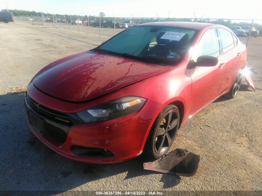 2016 DODGE DART SXT - 1C3CDFBBXGD578228