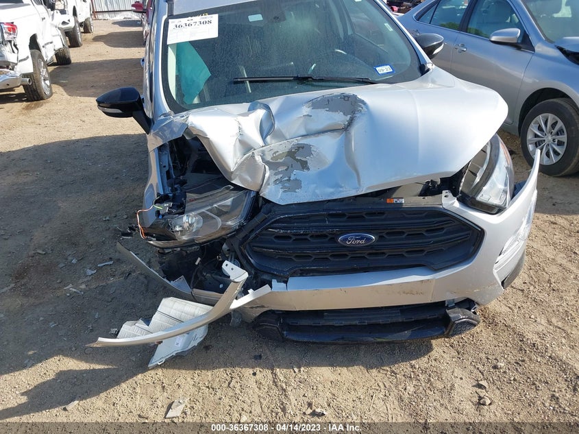 VIN MAJ6S3JL6LC350286 2020 FORD ECOSPORT SES