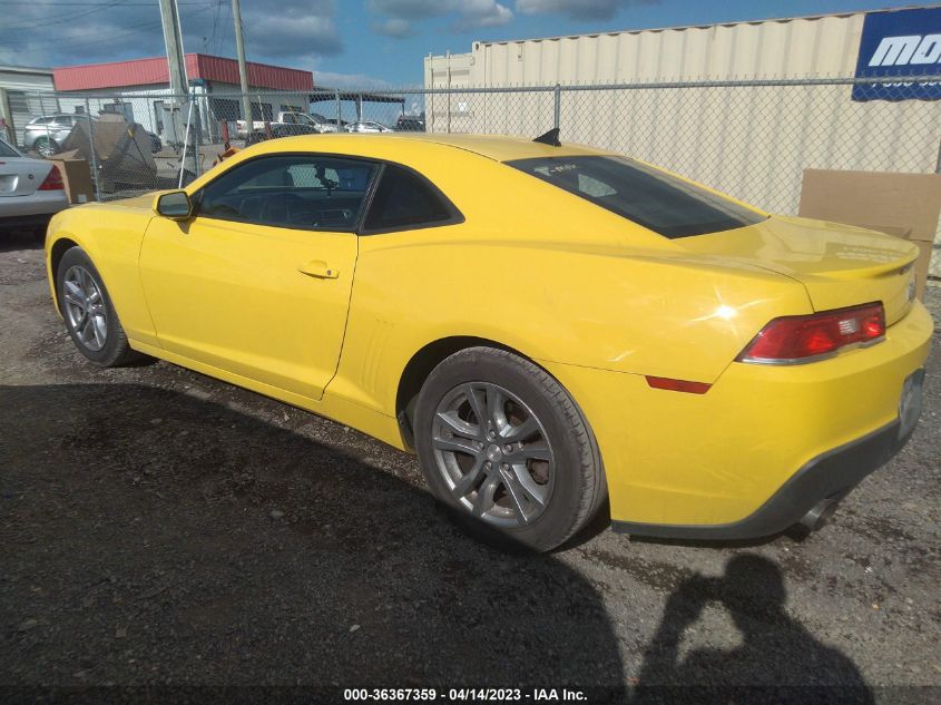 2015 CHEVROLET CAMARO LT - 2G1FD1E33F9152563