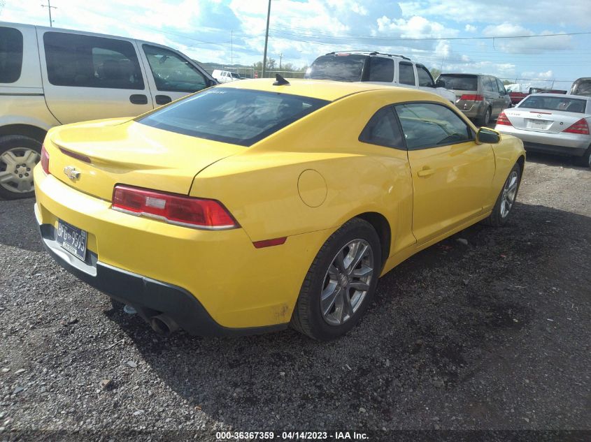 2015 CHEVROLET CAMARO LT - 2G1FD1E33F9152563