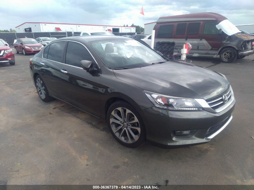 2014 HONDA ACCORD SEDAN SPORT - 1HGCR2F51EA244146