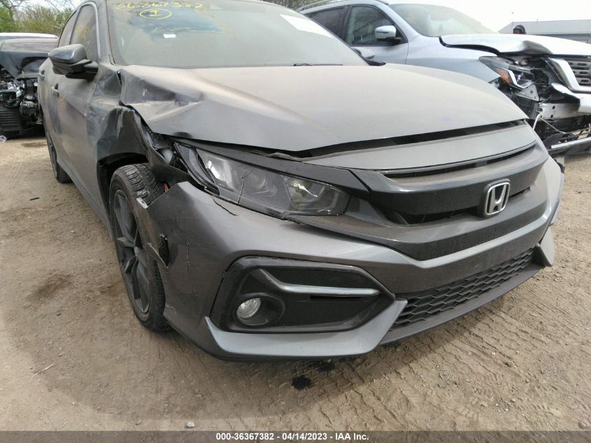 2020 HONDA CIVIC HATCHBACK EX-L - SHHFK7H81LU212529