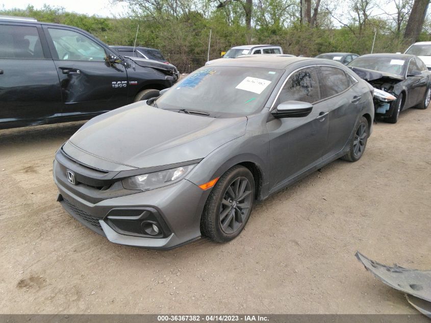 2020 HONDA CIVIC HATCHBACK EX-L - SHHFK7H81LU212529