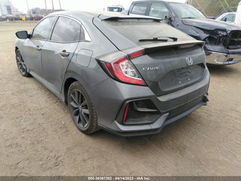 2020 HONDA CIVIC HATCHBACK EX-L - SHHFK7H81LU212529
