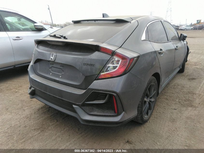 2020 HONDA CIVIC HATCHBACK EX-L - SHHFK7H81LU212529