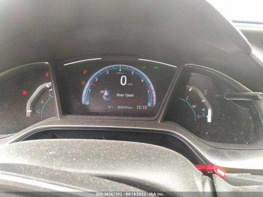 2020 HONDA CIVIC HATCHBACK EX-L - SHHFK7H81LU212529