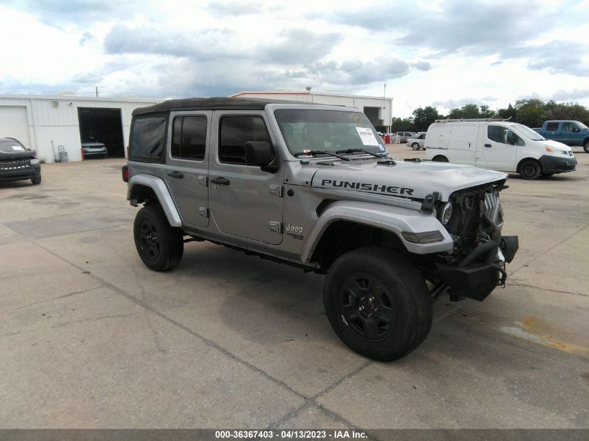 2018 JEEP WRANGLER UNLIMITED SPORT - 1C4HJXDN0JW264767