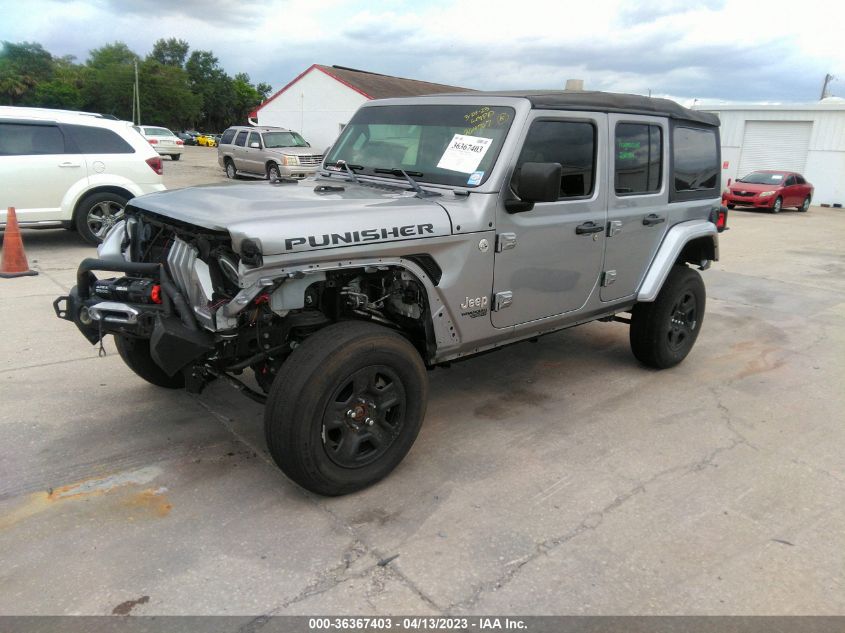 2018 JEEP WRANGLER UNLIMITED SPORT - 1C4HJXDN0JW264767